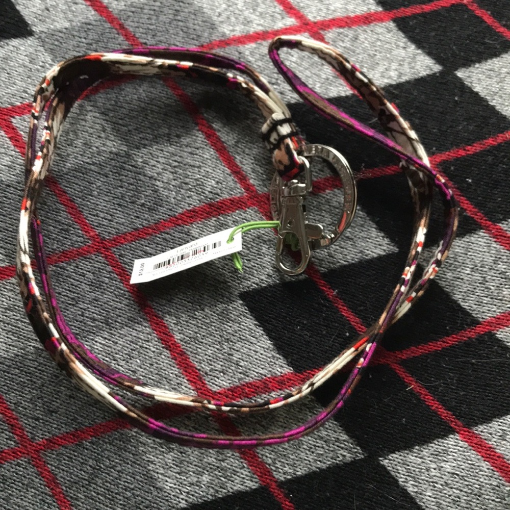 vera bradley lanyard